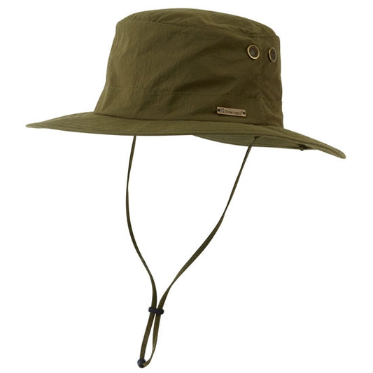 Sombrero de ala ancha Borneo con mosquitera y proteccion UPF 50+