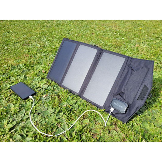 Cargador placas solares 18V / 21W offroad.