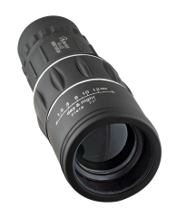 Monocular negro lente rubi 16X52 mm