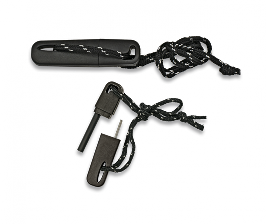 Ferrocerio para realizar fuego de supervivencia y bushcraft.