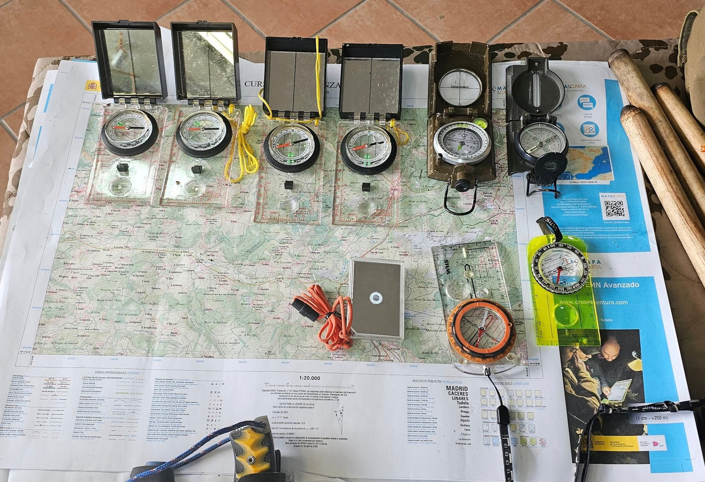 El terreno como herramienta: Curso de topografía, navegación aplicada y sistemas de georreferenciación