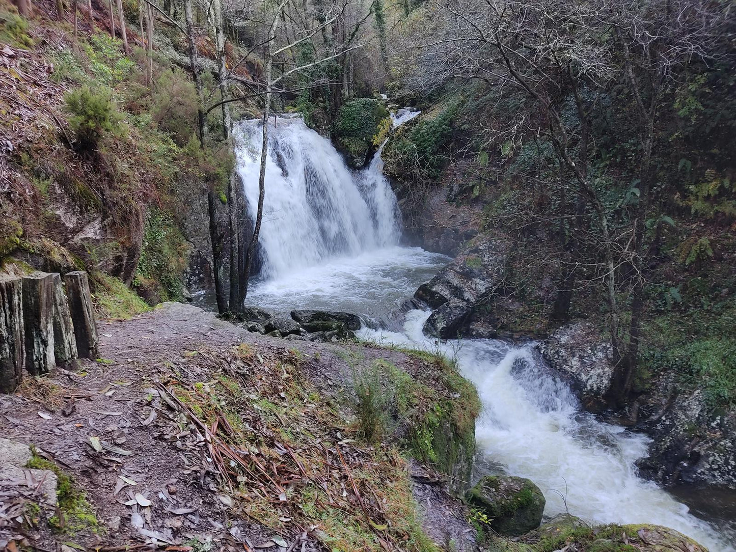 Ruta de senderismo. Sendeiros do rio Castro, fervenza de Naraio e Castelo.  (22 DE MARZO)