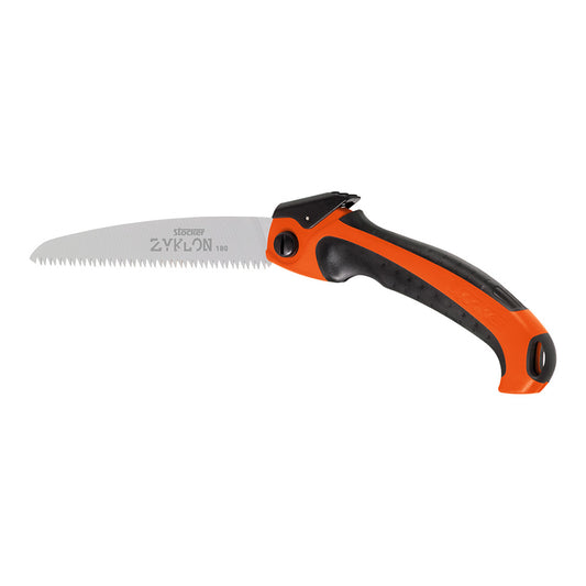 Sierra de mano plegable Zyklon 180. Longitud de hoja: 18 cm