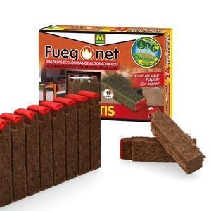 Pastillas de encendido de fuego ecológicas.