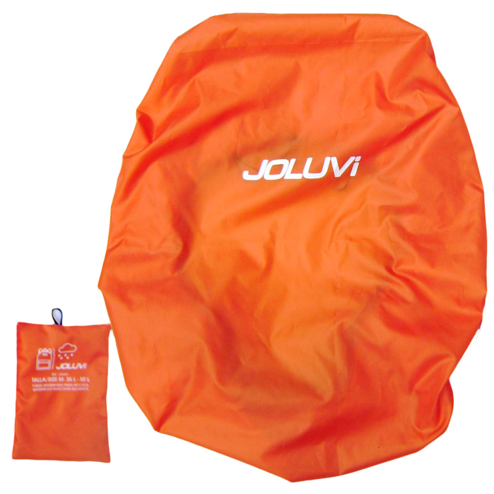 Funda impermeable cubre mochilas 30/50  litros naranja