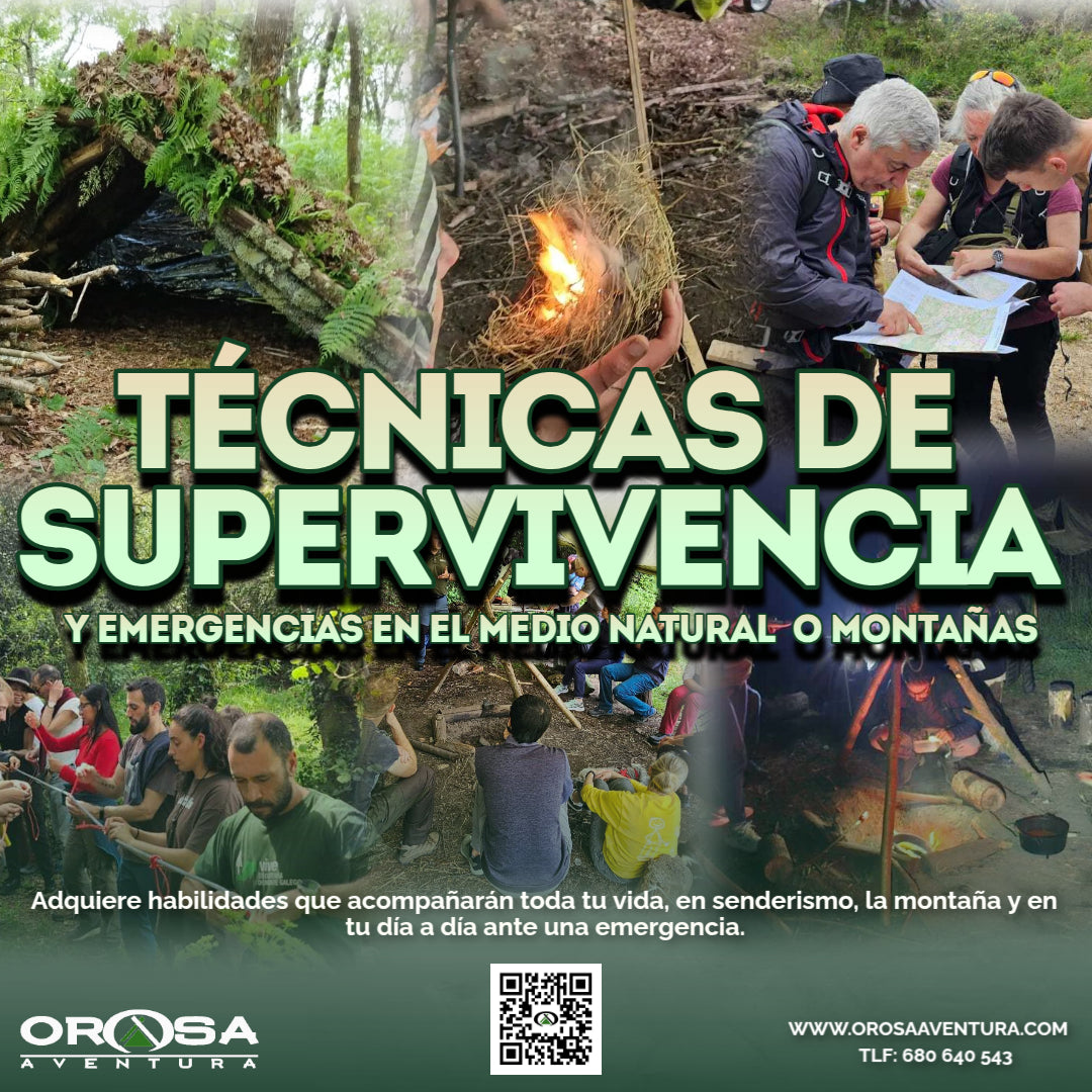 Curso básico de Supervivencia y Emergencias en el medio natural TEMN I (Marzo)