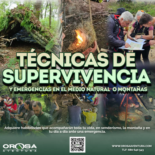 Curso básico de Supervivencia y Emergencias en el medio natural TEMN I. (Abril)