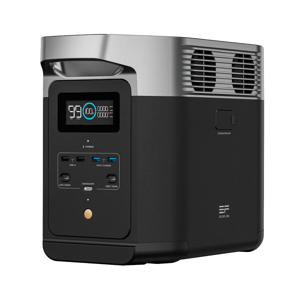 Estación de Energía Portátil EcoFlow DELTA 2 – 1024Wh, Ideal para camping, emergencias y apagones