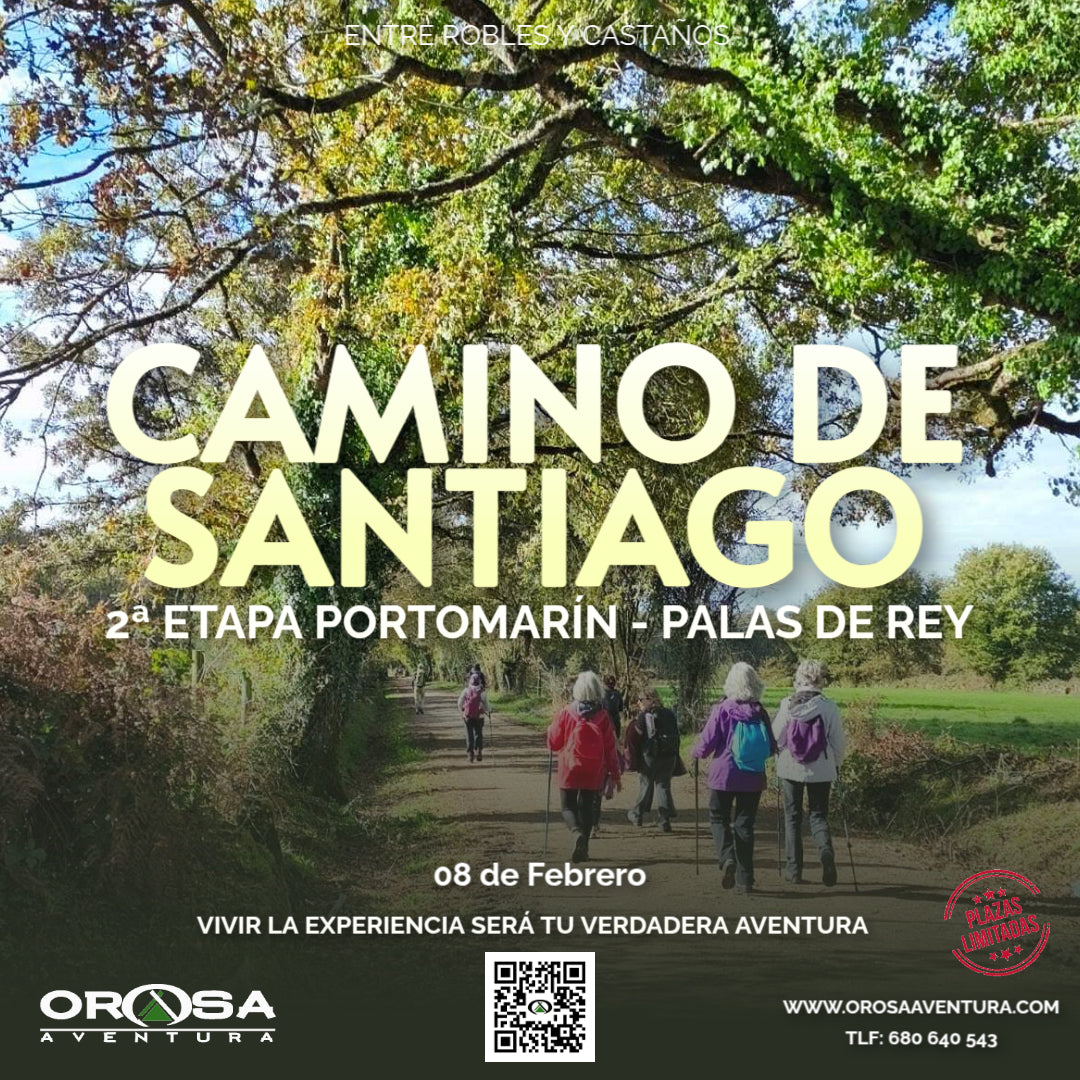 2ª etapa Camino francés de Santiago Portomarín → Palas de Rei