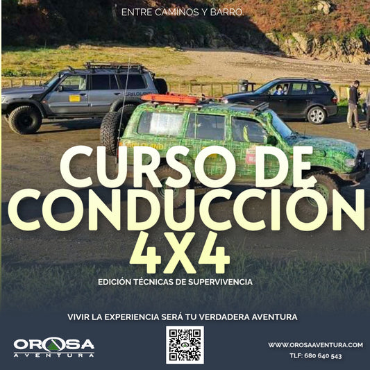 Edição de sobrevivência do curso 4x4 OFFROAD