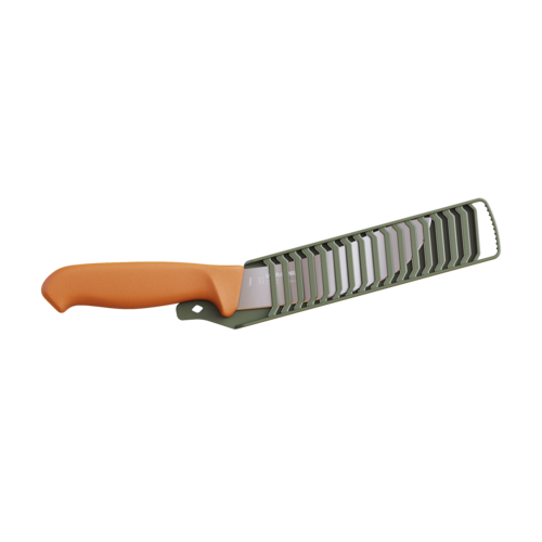 Cuchillo Desollador De Caza Morakniv Verde Oliva / Naranja Quemado