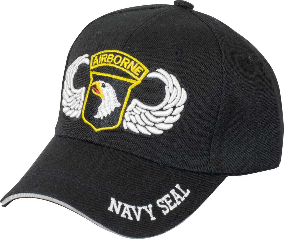 Gorra visera Airborne con logo bordado