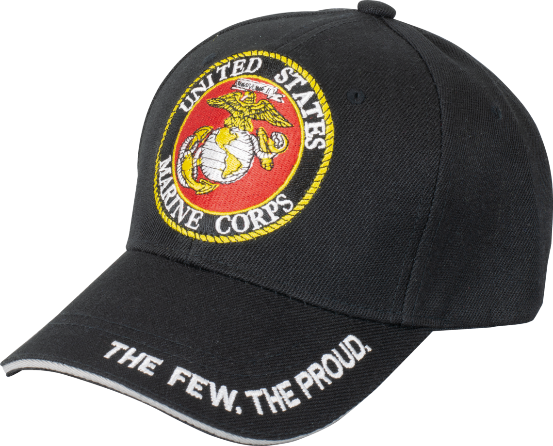 Gorra visera de los US Marines Corps logo bordado