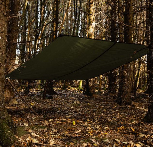 Sistema de refugio Basha/Tarp de Highlander 3x2,85 m