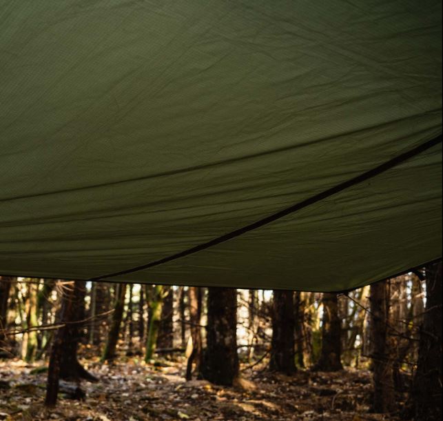 Sistema de refugio Basha/Tarp de Highlander 3x2,85 m