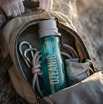 Botella Potabilizadora de agua por Ozono Ozeanic