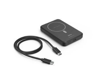 Hama Cargador inalámbrico "MagPower5", 5000mAh, carga inductiva para Apple Mag