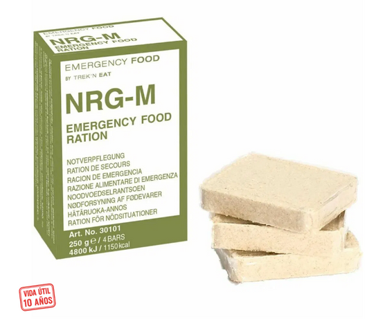 Comida Ración de emergencia veganas Trek'n Eat NRG-M