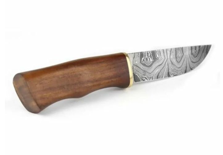 Cuchillo Njord Oskar Bushcraft acero Damasco