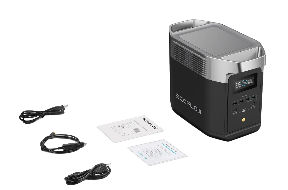 Estación de Energía Portátil EcoFlow DELTA 2 – 1024Wh, Ideal para camping, emergencias y apagones