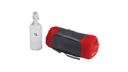 Saco de dormir plumón de pato hidrófugo Robens Couloir 350 -4°C, 795g de peso