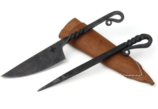 Juego de cubiertos mediavales estilo Vikingo Njord Alvaldi