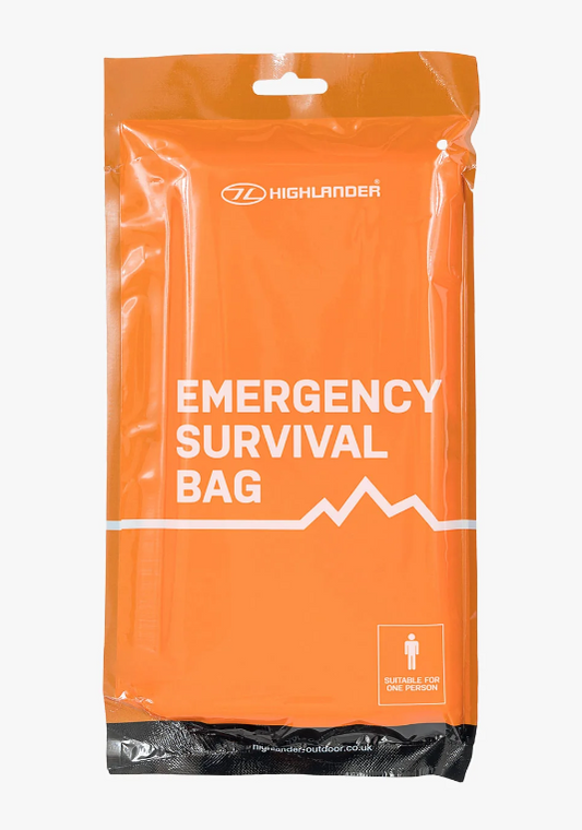 Bolsa dupla de sobrevivência e emergência Highlander