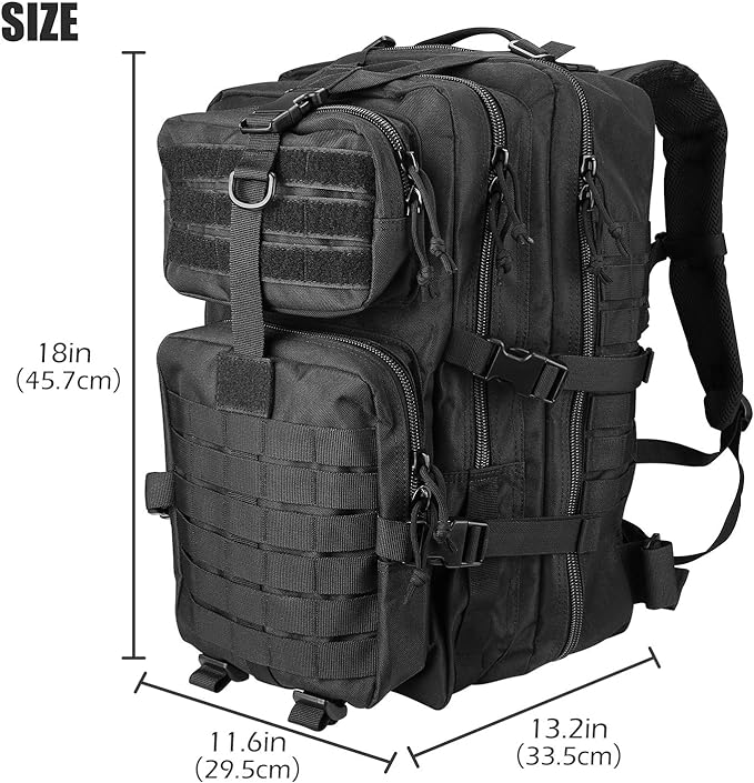 Mochila 38 Litros con sistema Molle