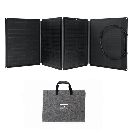 Panel Solar Portátil EcoFlow de 110W – Energía limpia y gratuita en cualquier lugar