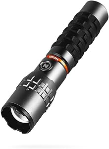 NEBO Slyde King 2K - Linterna Recargable 2000 Lumen y Luz de Trabajo 500 Lumen - 5 Modos de Iluminación Con Base Magnética