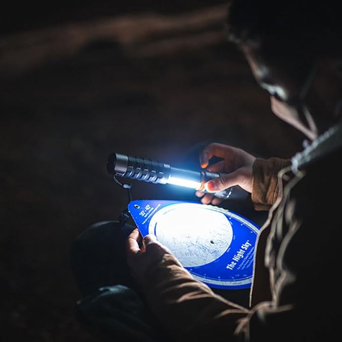 NEBO Slyde King 2K - Linterna Recargable 2000 Lumen y Luz de Trabajo 500 Lumen - 5 Modos de Iluminación Con Base Magnética