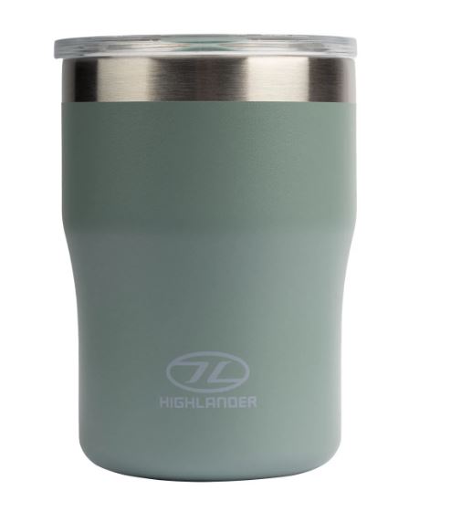 Taza térmica aislante doble pared acero inoxidable Highlander Guzzler 300