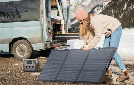Panel solar portátil EcoFlow NextGen de 160 W