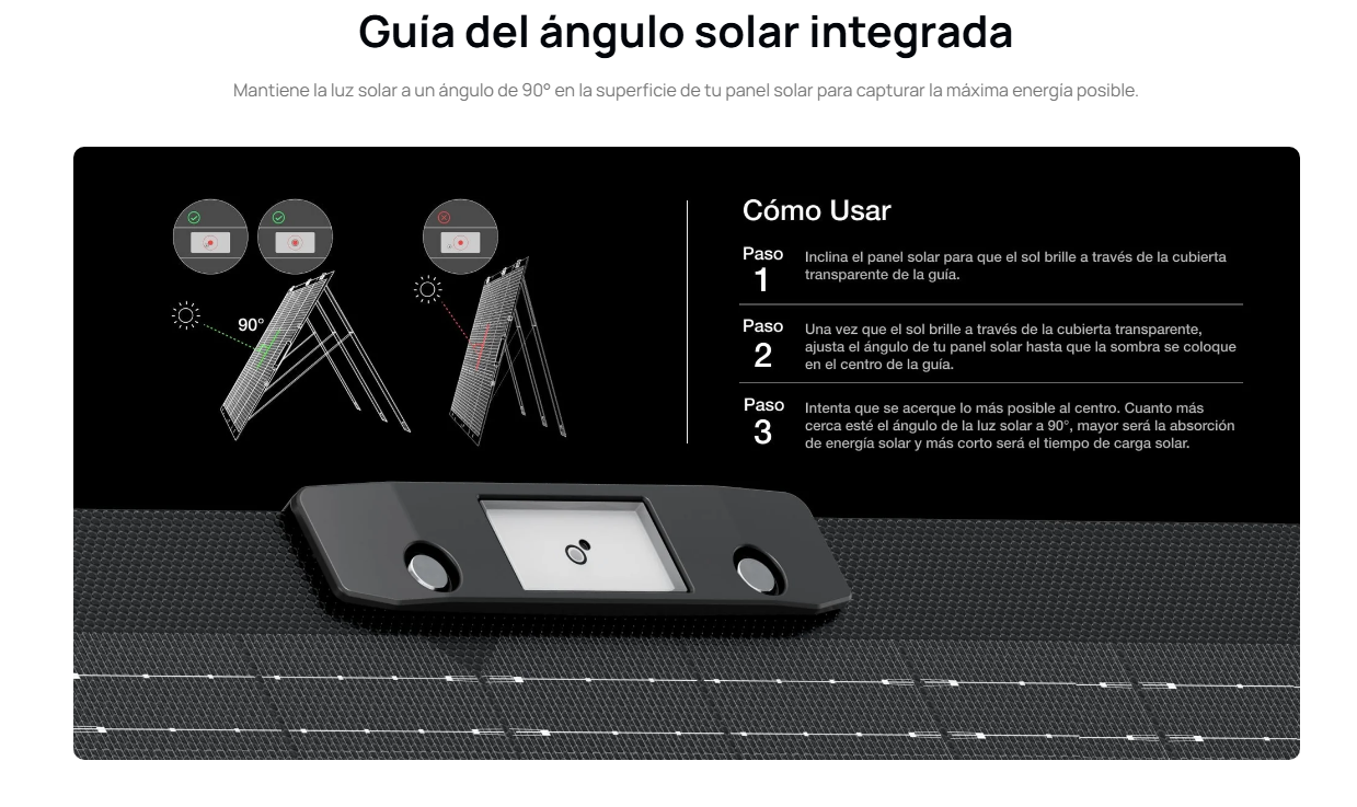 Panel solar portátil EcoFlow NextGen de 160 W