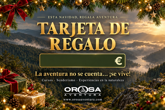 Tarjeta de regalo Orosa Aventura.