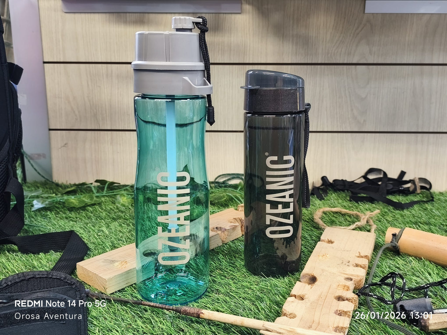 Botella Potabilizadora de agua por Ozono Ozeanic