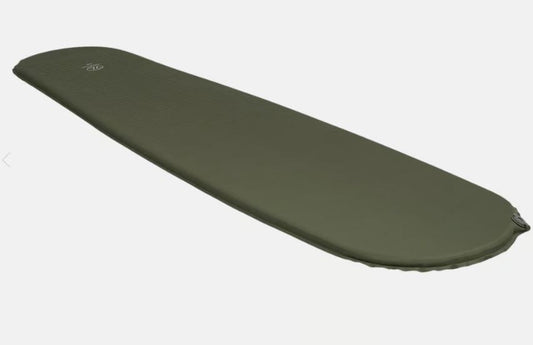 Colchoneta autoinflable KIP MAT oliva - Highlander R value 3.2. 4 estaciones.