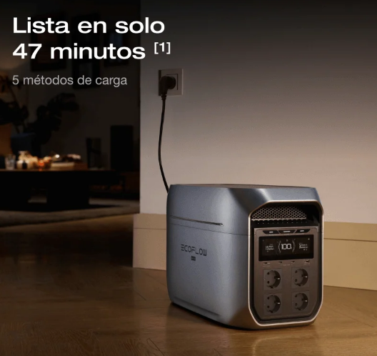 Estación Energía Portátil EcoFlow Delta 3 Max EU