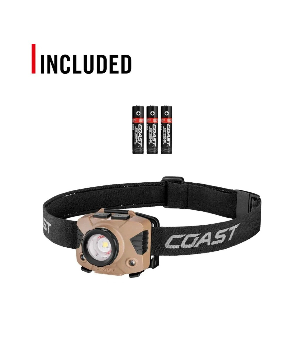 Linterna frontal Coast FLX7 700 lumens