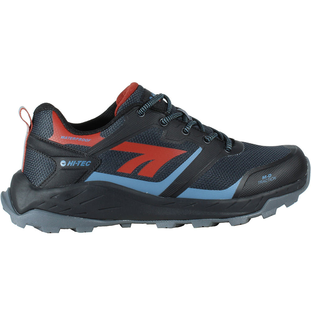 Zapatillas de Montaña Hi-Tec Toubkal Low Wp Hombre Negro