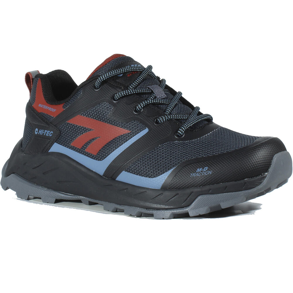 Zapatillas de Montaña Hi-Tec Toubkal Low Wp Hombre Negro