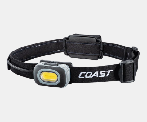 Linterna frontal 560Lúmenes con luz trasera Coast RL10