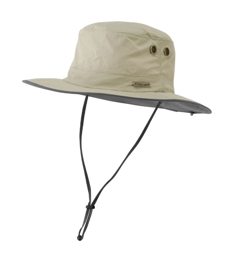 Sombrero de ala ancha Borneo con mosquitera y proteccion UPF 50+