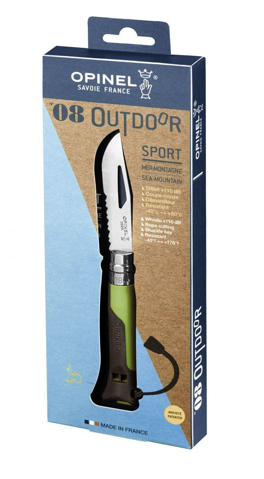 Opinel Nº08 Outdoor Tierra/Verde NORTHVIVOR