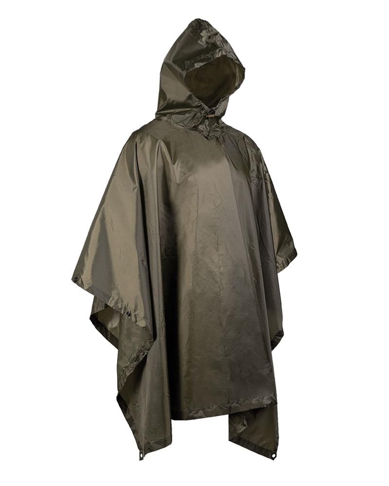 PONCHO 'BASIC' R/S OLIV NORTHVIVOR