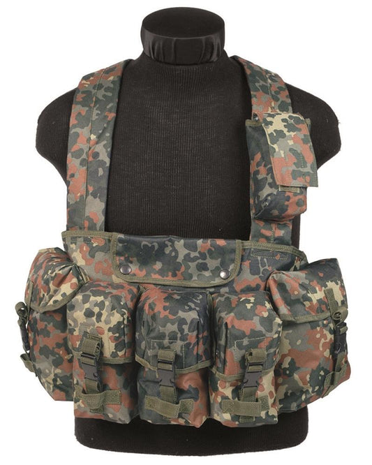 Chest rig 6 bolsillos Flecktarn NORTHVIVOR