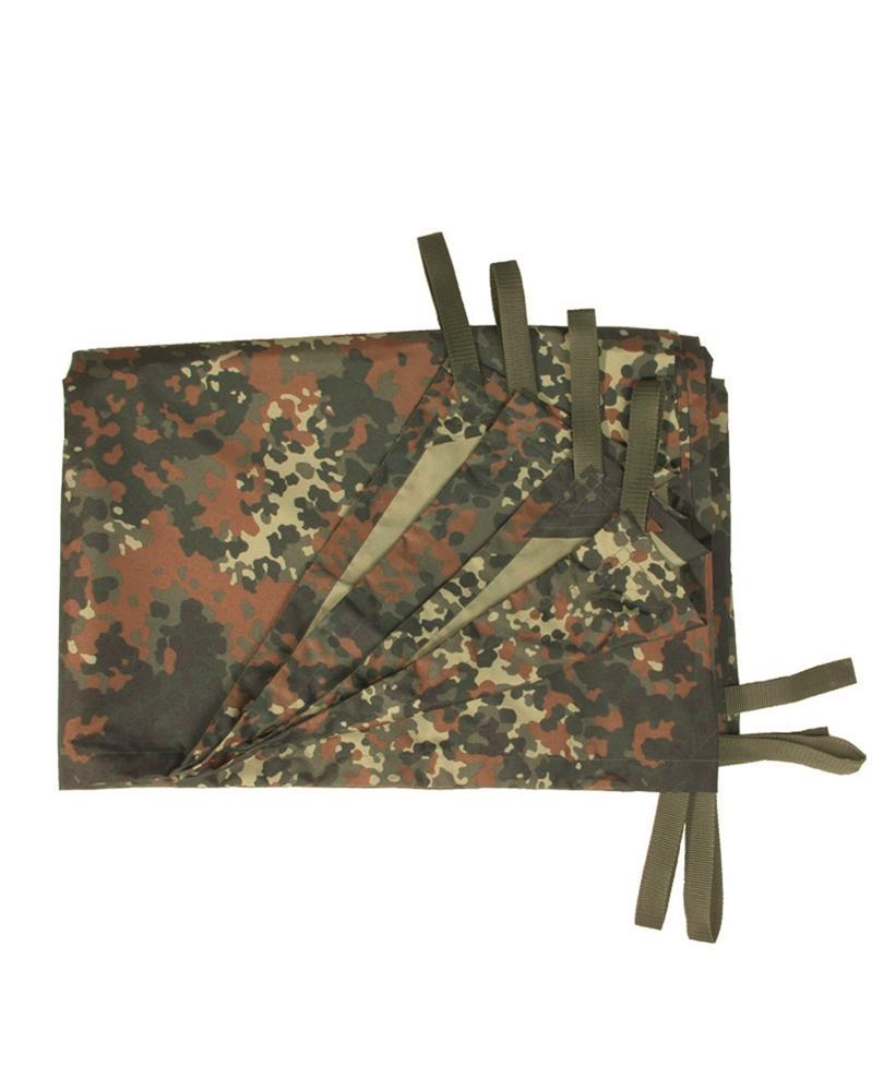 Techo tarp camuflaje Camo Flecktarn. NORTHVIVOR