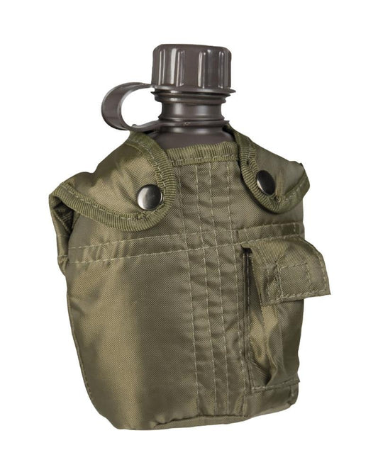 Cantimplora militar con funda oliva NORTHVIVOR