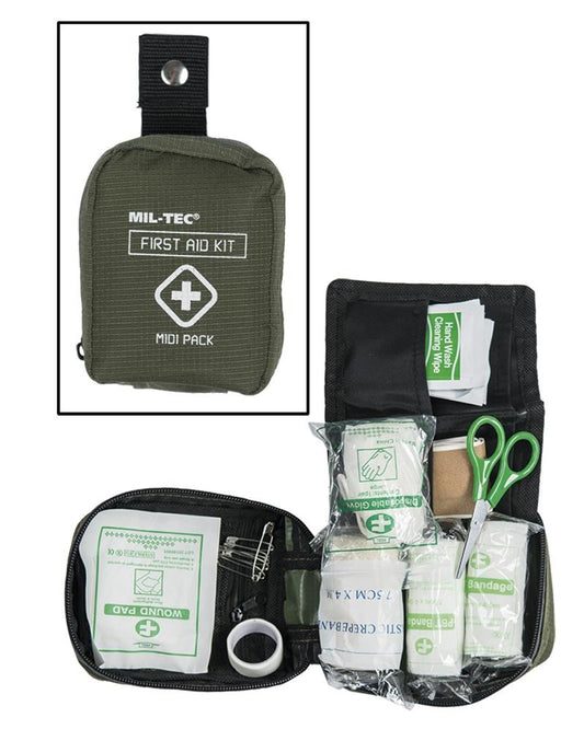 Kit de primeros auxilios verde oliva NORTHVIVOR