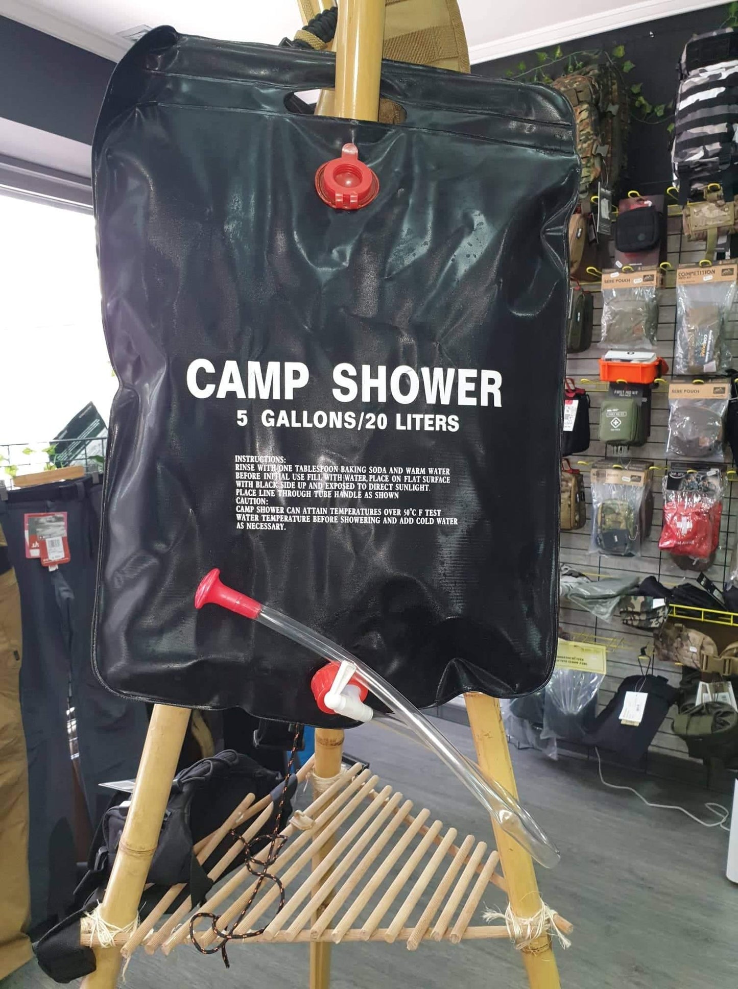 Ducha solar portátil 20 Lt NORTHVIVOR